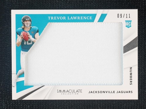 2021 Panini Immaculate Collection Trevor Lawrence #IRL-TL