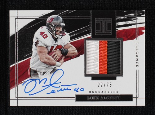 2022 Panini Impeccable Mike Alstott #ERA-MAL
