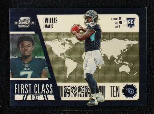 2022 Panini Contenders Optic Malik Willis #FCT-3