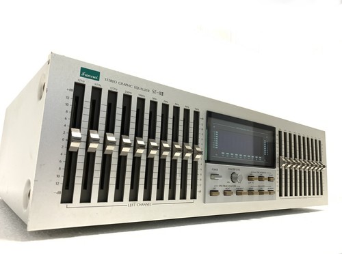SANSUI SE-8 II Vintage 1983 Good Look Stereo Graphic Equalizer Spectrum  Analyzer