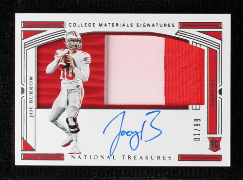 2020 Panini National Treasures Collegiate Joe Burrow #151