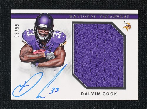 2017 Panini National Treasures Dalvin Cook #RMS-DC