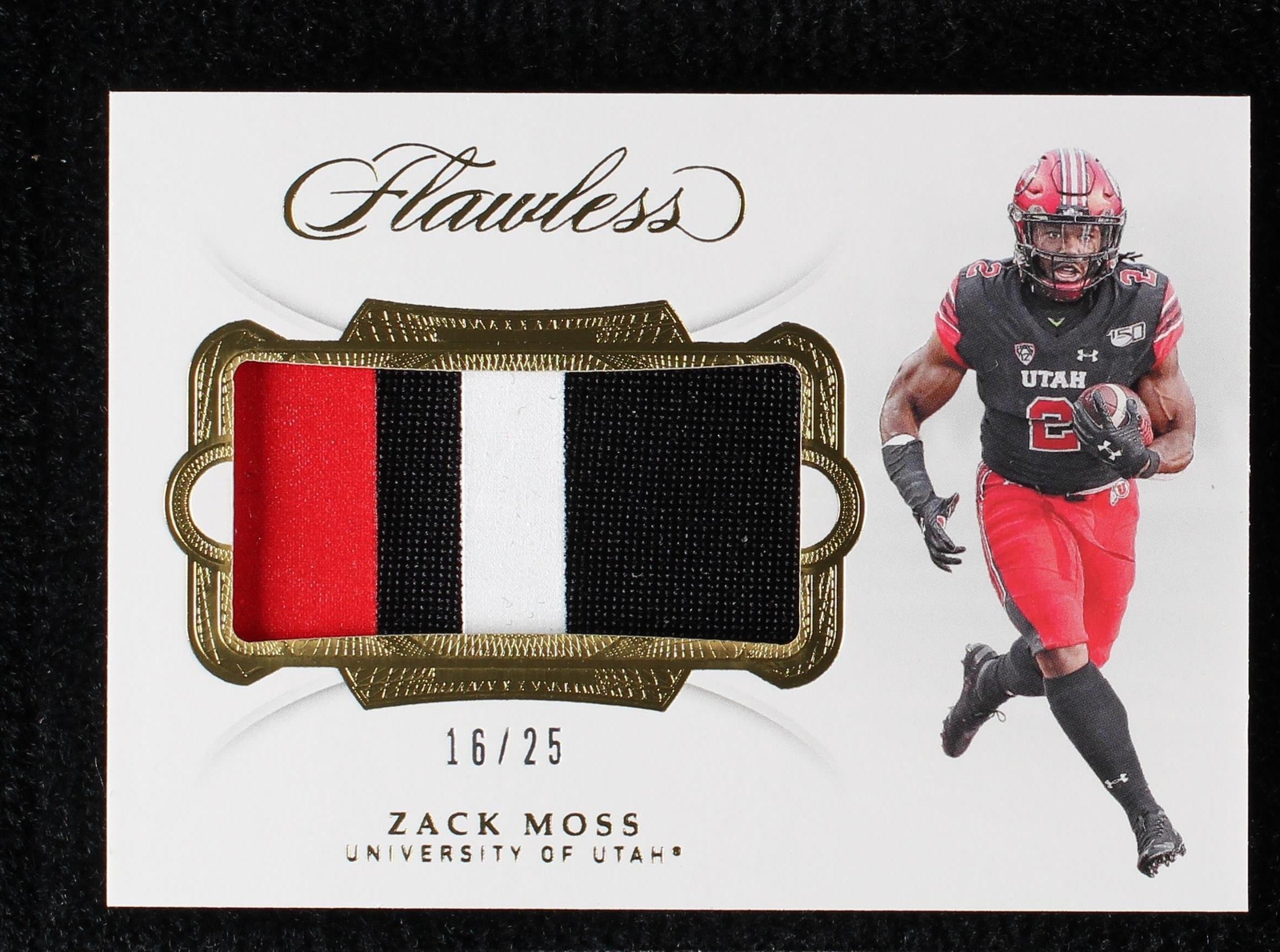 2020 Panini Flawless Collegiate Zack Moss #34