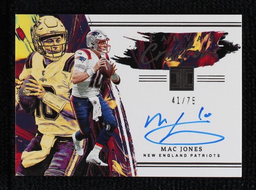 2022 Panini Impeccable Mac Jones #CC-MJO