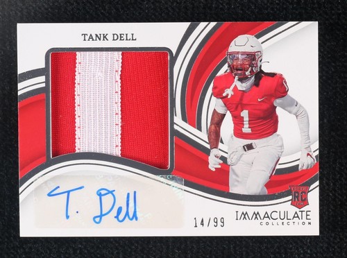 2023 Panini Immaculate Collection Collegiate Tank Dell #PPRA-TAD