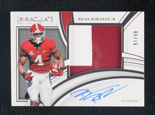 2022 Panini Immaculate Collection Collegiate Brian Robinson Jr. #PP39