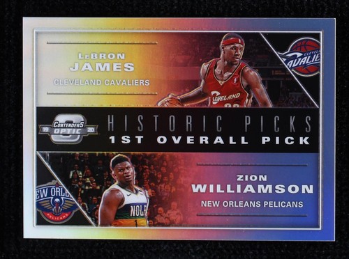 2019-20 Panini Contenders Optic - Zion Williamson/LeBron James #1