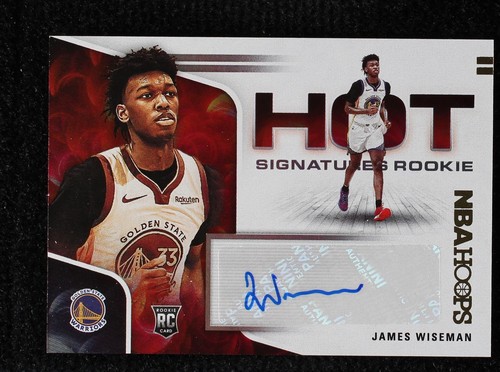 2020-21 Panini NBA Hoops - James Wiseman #HR-JWS