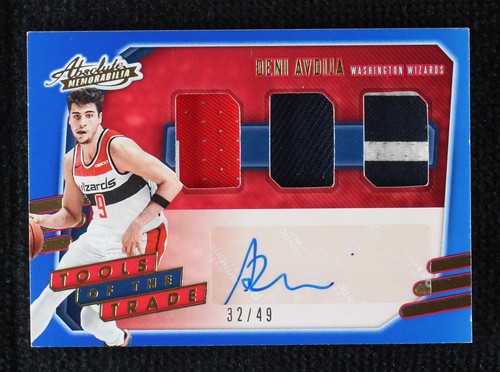 2020-21 Panini Absolute Memorabilia - Deni Avdija #TT3-DAV