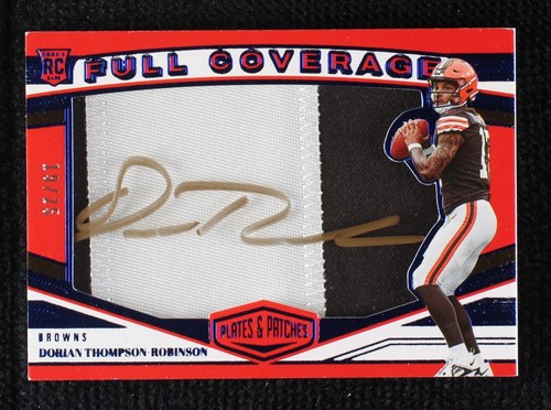 2023 Panini Plates & Patches Dorian Thompson-Robinson #FC-40