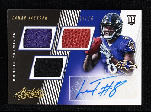2018 Panini Absolute Football Pack – Look For Josh Allen, Lamar Jackson, Baker Mayfield Rookies – Factory Sealed