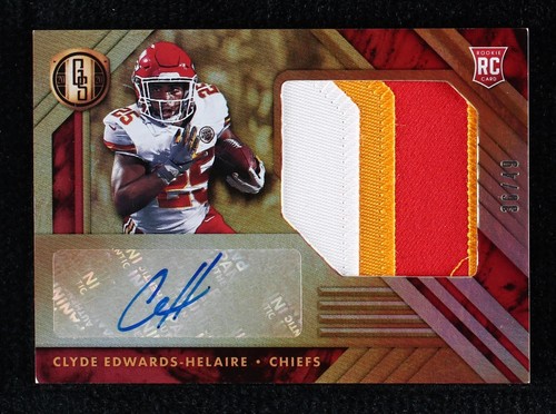 2020 Panini Gold Standard Clyde Edwards-Helaire #AJ-CE