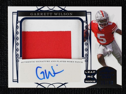 2022 Leaf Trinity Garrett Wilson #PA-GW1