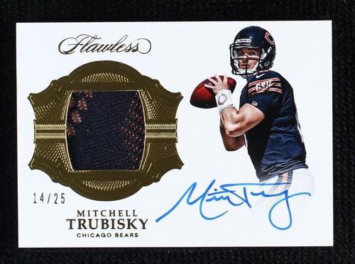 2017 Panini Flawless Mitchell Trubisky #SG-MT