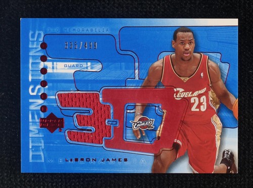 2003-04 UD Triple Dimensions Lebron James #10 Reflections