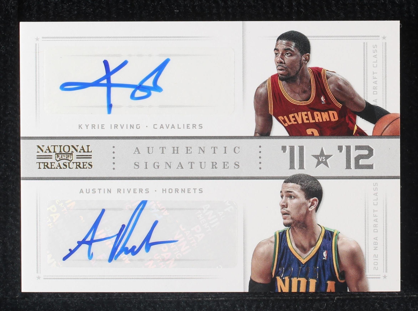2012-13 Panini National Treasures - '11 vs '12 Signatures Gold #15 ...
