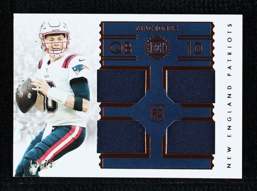 2021 Panini Encased Mac Jones #RTM-MJ