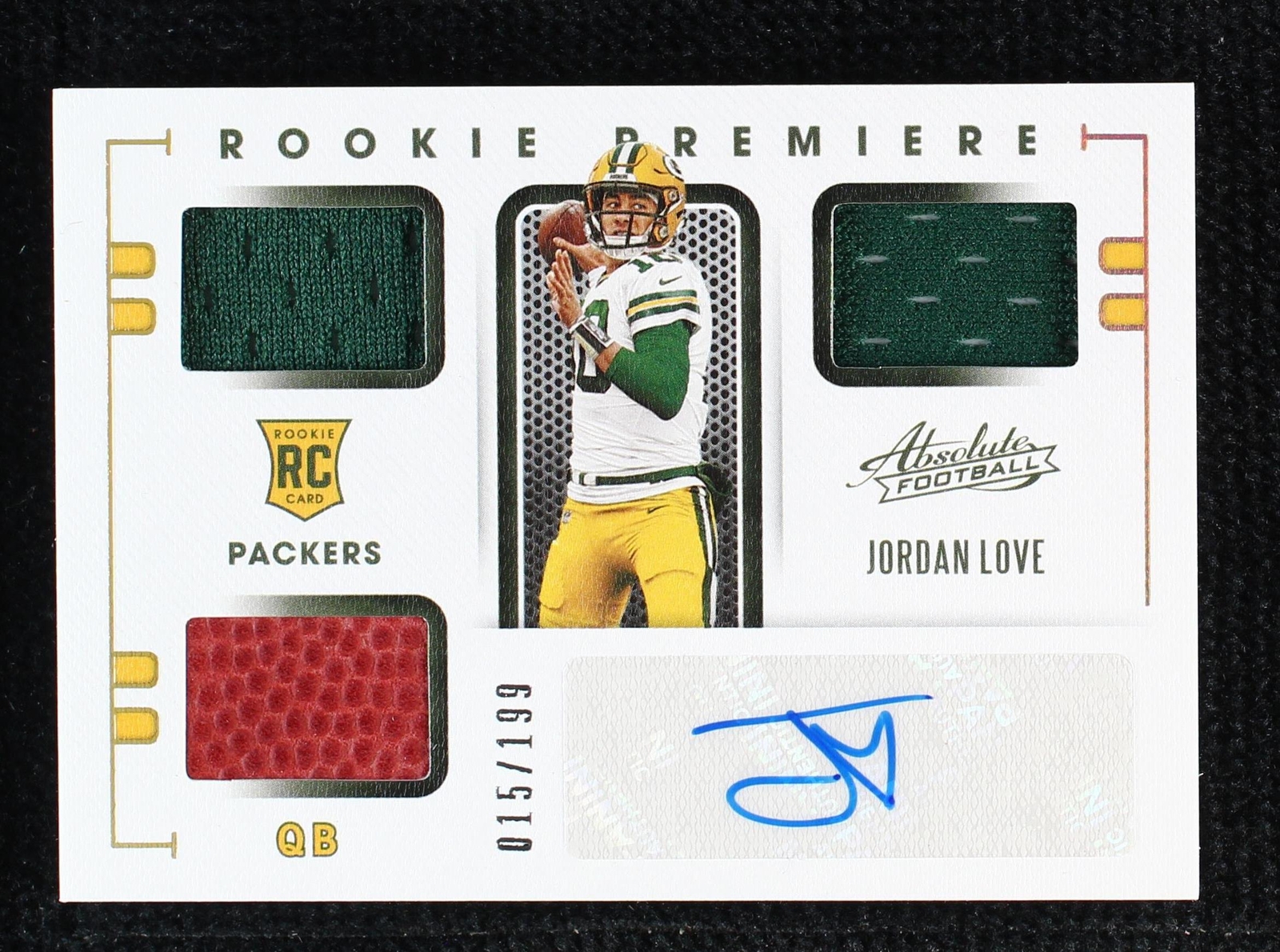 2020 Panini Absolute Jordan Love #204