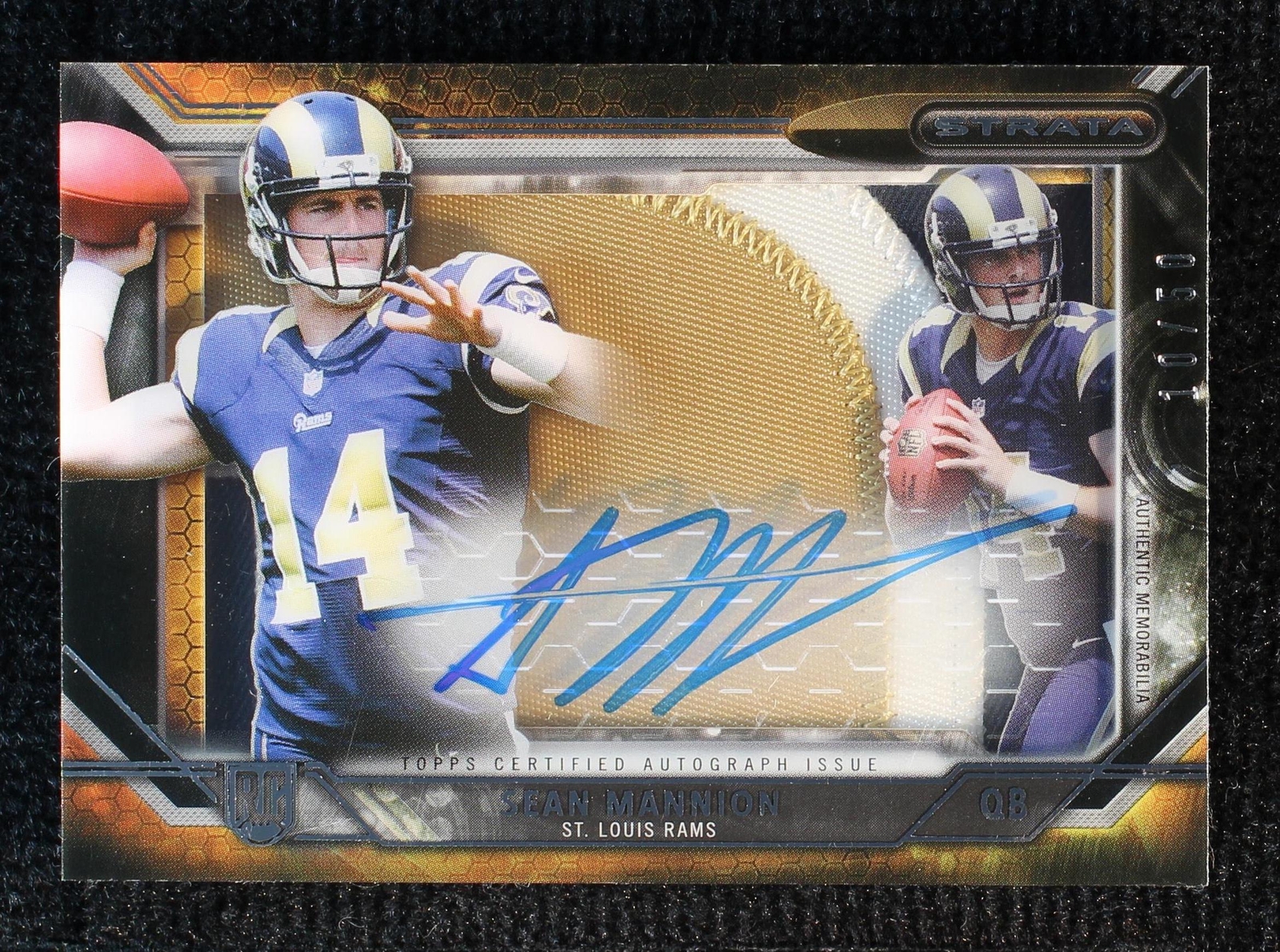 2015 Topps Strata Sean Mannion #SSAR-SM