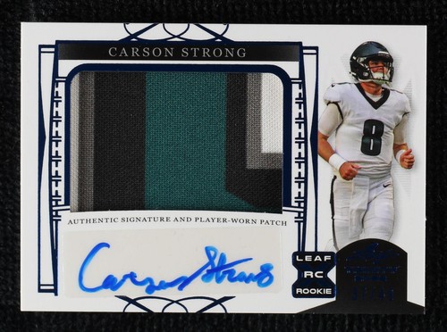 2022 Leaf Trinity Carson Strong #PA-CS1