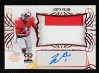 2021 Leaf Trinity Justin Fields #PA-JF1