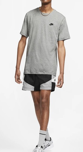 Nike Sportswear Club Men's T-Shirt-AR4997-064/Grey | eBay