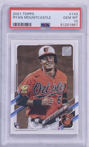 その他 Ryan Mountcastle RC Autograph Topps Ryan Mountcastle 2021 Topps #143 Base Price Guide - Sports