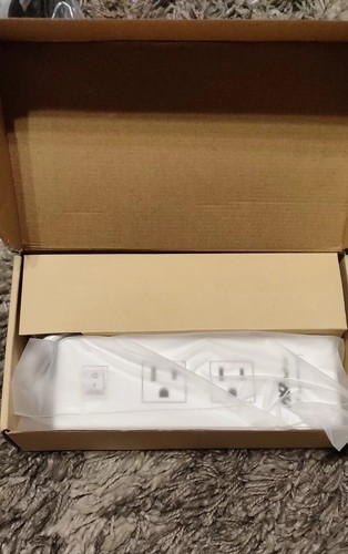 Surge Protector FlePow 2AC Outlets 1250W/10A Mini Travel Power Strip