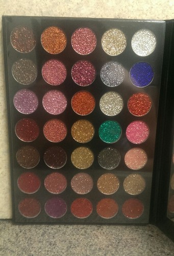 KARA 35 Color Galaxy Stardust Shimmer Glitter Powder Kit - ES17