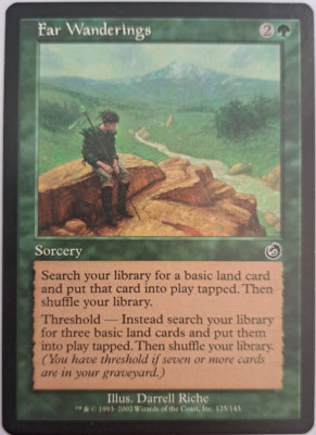 Far Wanderings - Torment - MTG