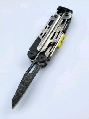 Leatherman Signal Multi-Tool - Stainless Steel & Black Oxide w/ Topo Blade