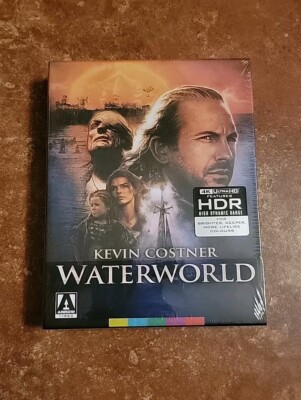 Waterworld 4K UHD Blu-ray 2 EXCLUSIVE CUTS/DISCS OOP Limited Edition Arrow Video