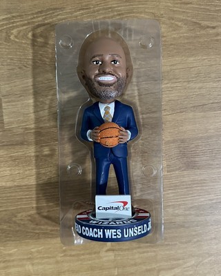 Wes Unseld Jr. NBA Head Coach Bobblehead DC DMV The Wes Wing - Capital One
