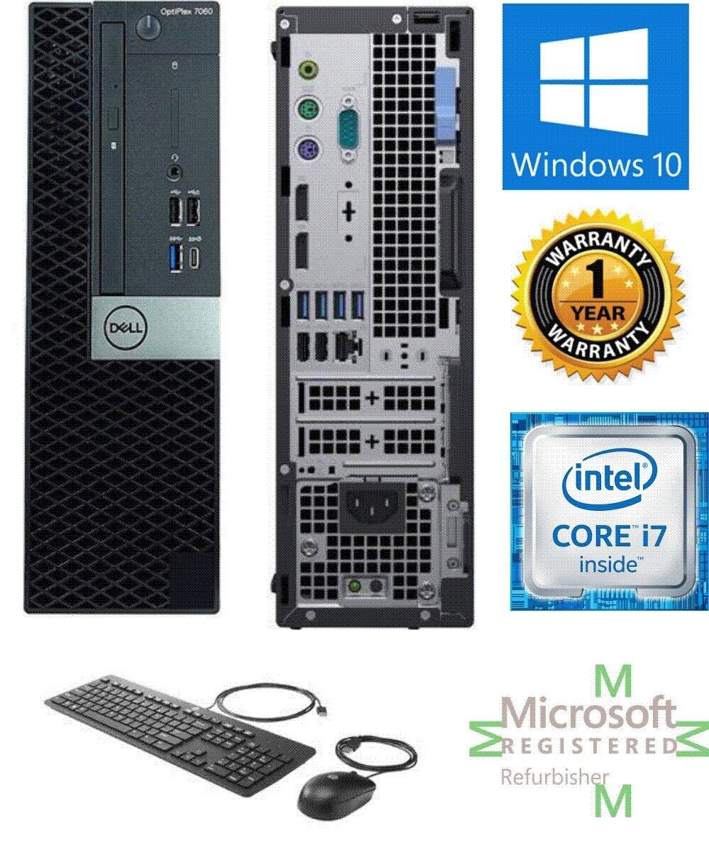 Lot 4 Dell Desktop 7060 PC SFF i7 8700 3.40g 16GB emmc 256gb Lot 4 Dell Desktop 7060 PC SFF i7 8700 3.40g 16GB emmc 256gb