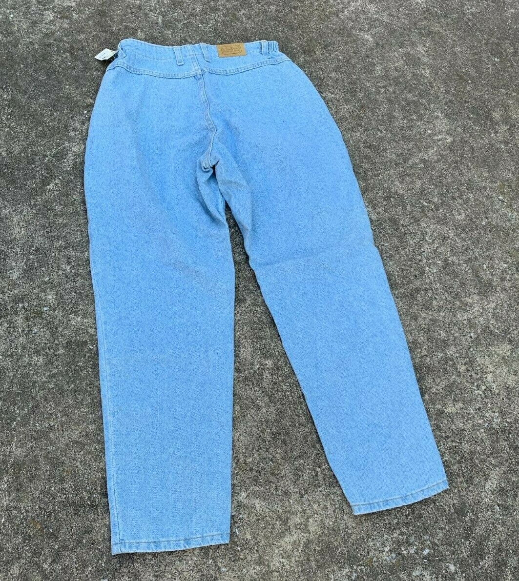 80s-90s L.L. Bean｜Black Denim Vintage LL Bean Mens 40x36 Black Classic Fit 100% Cotton