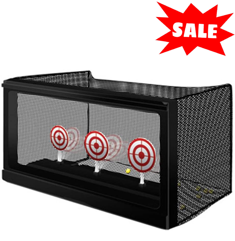 Crosman Indoor Outdoor Auto Reset Airsoft BB Gun Trap Target Shooting Stand New