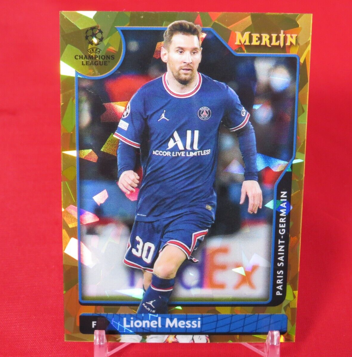 Topps soccer メッシ Messi 50枚限定 Gold カード Topps soccer メッシ Messi 50枚限定 Gold カード