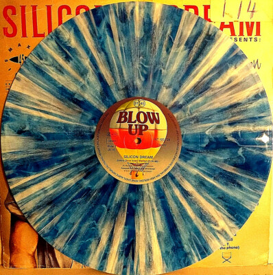 Silicon Dream Jimmy Dean Loved Marilyn 12'' Vinyl 1988 Blu Marble 1st Edition VG
