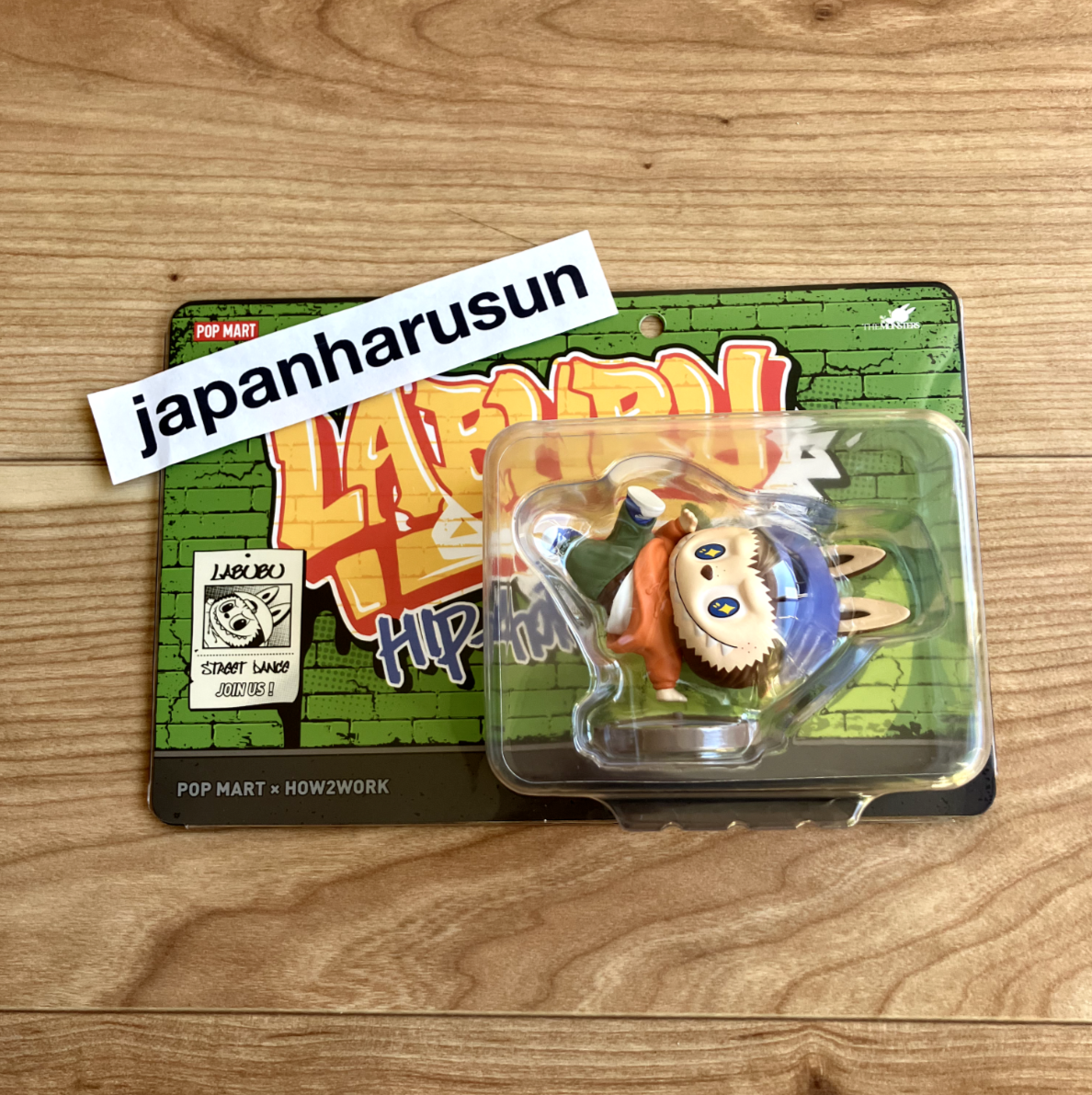 POP MART LABUBU Hip-hop Girl Figure Breakdance NEW from