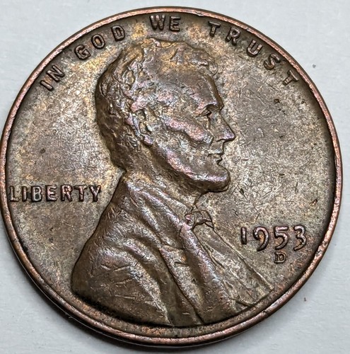 1953-D/D - Lincoln Wheat Cent Penny- RPM FS-501 - CONECA Top