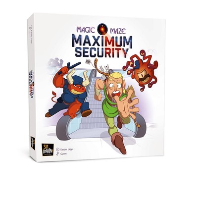 Sit Down! Magic Maze: Maximum Security, Strategy Board Game, Customize Your Magi