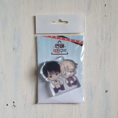 [USA] NLZ No Love Zone DANBI x Toon!que Collab Cafe Mini Acrylic Stand NEW BL