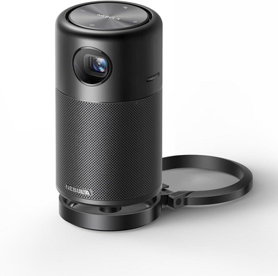 NEBULA Capsule Smart Wi-Fi Mini Projector Portable w/ Adjustable Foldable Stand