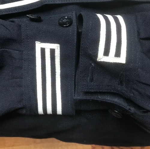 Vintage US NAVY Dress Uniform Cracker Jack Donald Duck Wool Man’s Jumper 42R