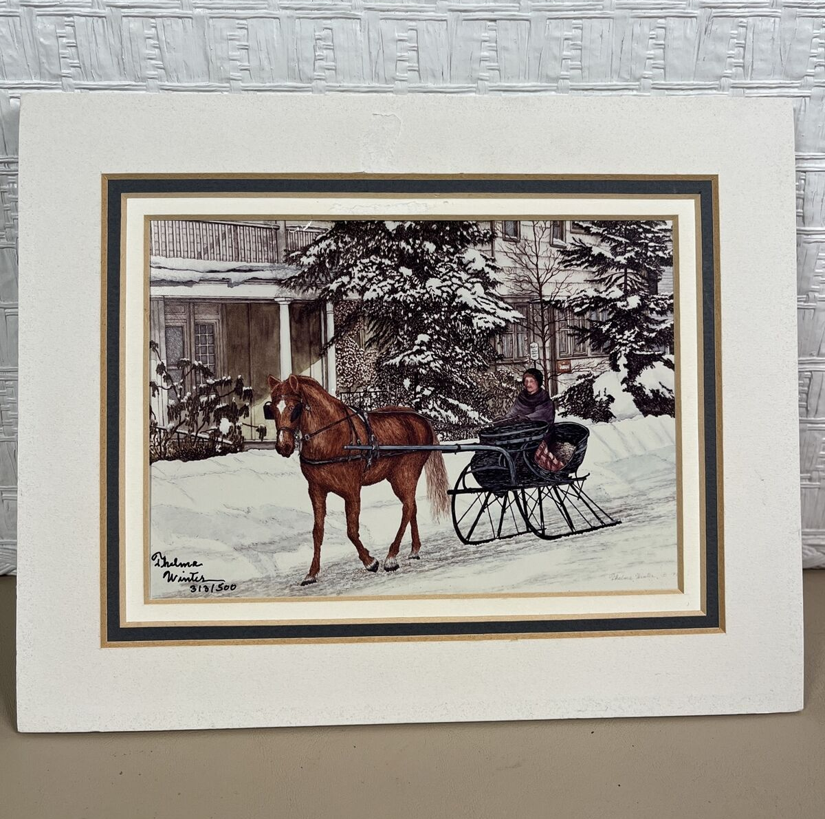 November artist 148cm板 Thelma Winter Ltd Edition Art Print 