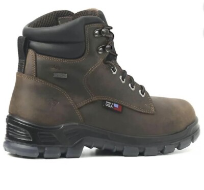 Herman Survivor men leather work boots steel toe waterproof see description