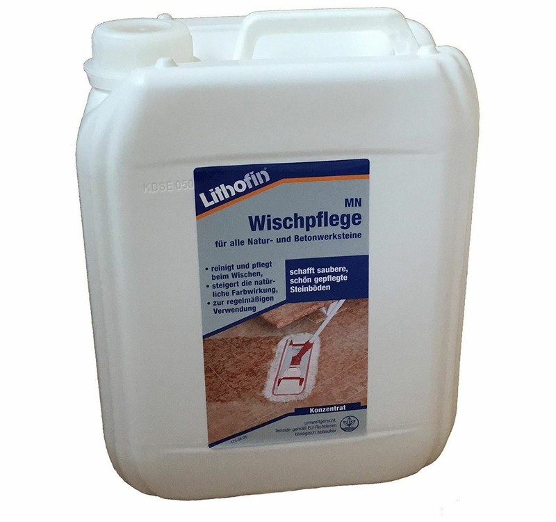 Lithofin Mn Wischpflege FÃ¼R Marmor, Natur Und Betonwerkstein 5 Ltr