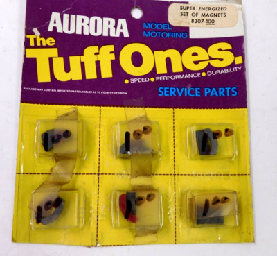 6 AURORA THE TUFF ONES, 1969 SUPER ENERGIZED MAGNETS 8307-100