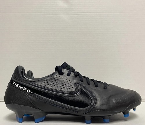 Nike Legend 9 Elite FG Black Blue Dark Smoke Grey CZ8482-001