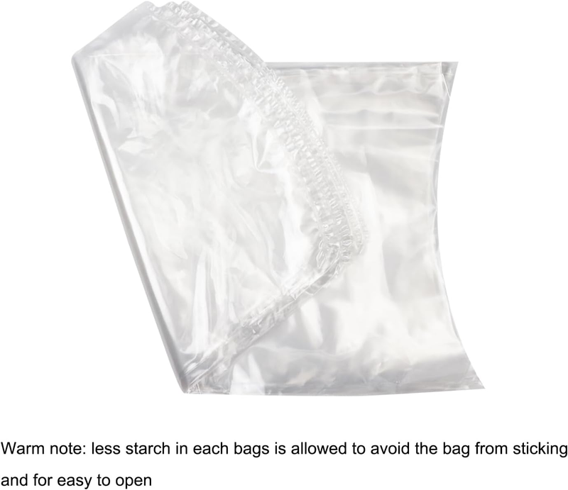 Poultry Shrink Bags,50Pack 13x18Inches Clear Poultry Heat Shrink Wrap Freezer Wi